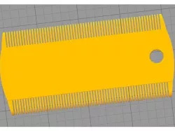 Double Flea Comb for Cat or Monkey