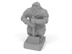 Dwarven Paragon with Warhammer