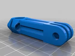 end of ski pole gopro mount