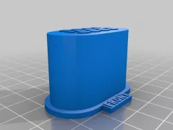 Flush button for toilet