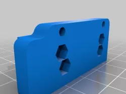 Folger Tech 2020 i3 Prometheus hotend support