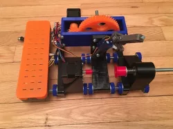 GEARED Egg bot