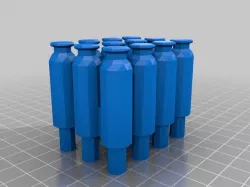 Large Pegs for Cribbage