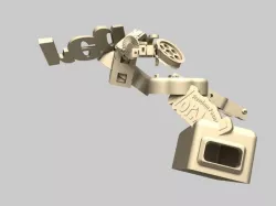 Linear extruder by a Keyfob