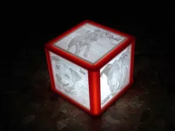 Lithophane Lamp Structure