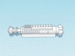 luke lightsaber(ROTJ) SD card/USB drive holder