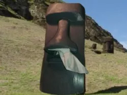 Mini Moai Kleenex Dispenser