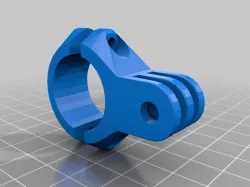 My Customized GoPro  mounts, and a library to expand