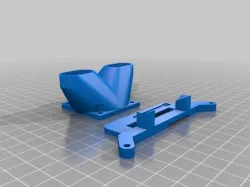My Customized K8400 Vertex bottom dual fan duct