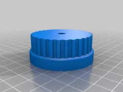 My Customized Parametric pulley - lots of tooth profiles
