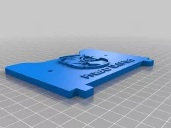 My Customized Replicator 1, 2, and 2X Backplate FUSD Logo