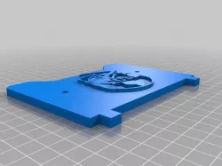 My Customized Replicator 1, 2, and 2X Backplate FUSD Logo