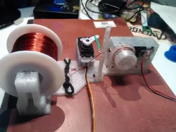 Open Emag Electromagnet Wrapping Machine