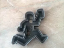 Orieentering runner cookie cutter