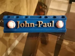 Pencil Holder Name Plaque