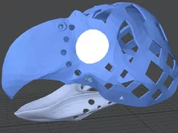 Puppet head base - version31 - bird