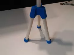 PVC DIY Tripod lightstand and Smartphone holder