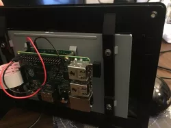 Raspberry PI 7" screen mounts