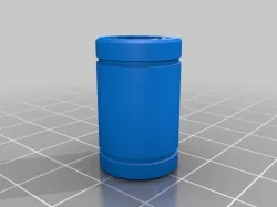 Resized LM8UU bearing in PLA to fit RepRap machine