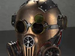 Steam Punk Head created in PARTsolutions