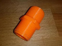 3/4" threaded double nipple