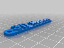 3D Maker KeyChain