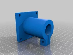 4 inch rotary table cnc conversion clamp for nema 23 stepper motor