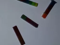 8 cubes in one AMF file for multicolor print head