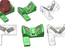 90 Degree Channel/Chamfer Cutter Double Blade Holder
