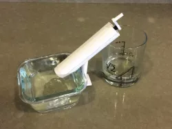 Archimedes screw demonstration model