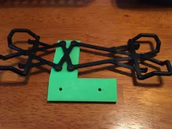 Axial SCX10 Battery Relocation Plate