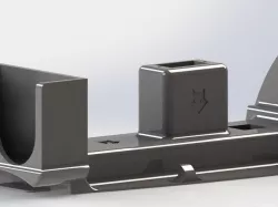 Bix3 FPV Mount - Yi Cam - Pan Tilt