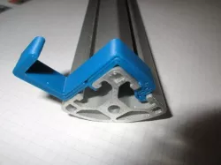 Bracket for aluminium profil
