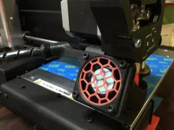 Cable Guide and Fan Grill