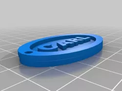 carl nametag