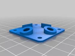 Compact universal anti vibration mount for CC3D, Naze32 etc.