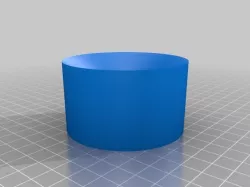 Cylinder with Cone Shaped Divets