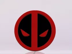 Deadpool Belt Buckle