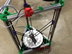 Delta Printer Frame Vertices (1x1")