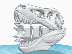 dinosaur skull flash hider