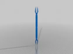 Double bladed lightsaber model