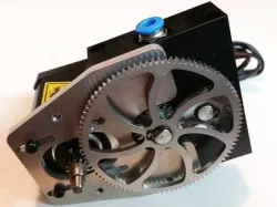 Dual Drive Gear Ninjaflex extruder hole drilling template