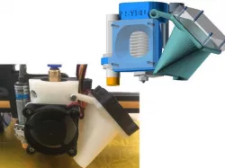 E3D v6 hotend mount for Afinibot / Creality / HURricane 3D printers