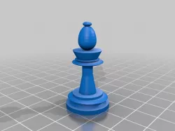 Easter Egg Chess Queen