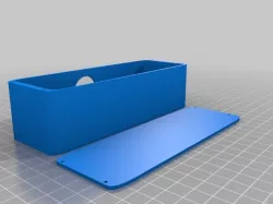 electronix box with pir opening