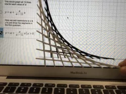 Falling Ladder via Desmos