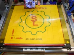 Glass Heated Bed Mounts Brackets - Magnetic, Folgertech 2020 Prusa i3