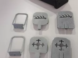 Glock 17 Magazine Marker Clips and Rings
