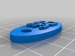 GSA 3D Keychain