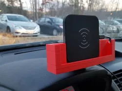 Holder and stand for Galaxy S6 and wireless charging pad